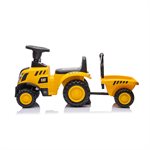 Freddo Tracteur CAT Holland T7, du pied au plancher