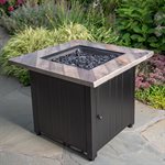 Endless Summer The Harper 30" Square Gas Fire Pit