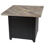 Endless Summer The Harper 30" Square Gas Fire Pit