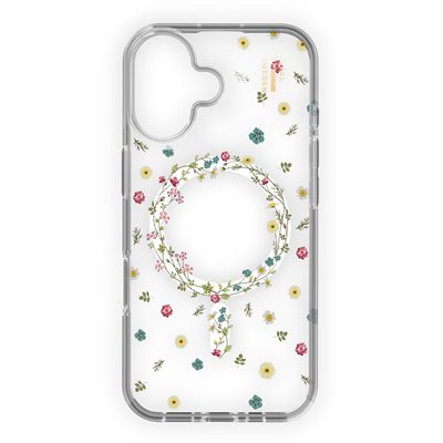 iDeal of Sweden Clear Case with MagSafe for iPhone 16, Petite Floral