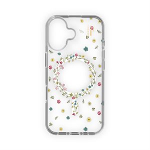 iDeal of Sweden Clear Case with MagSafe for iPhone 16 Plus, Petite Floral
