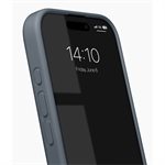 iDeal of Sweden Étui en silicone avec MagSafe pour iPhone 16 Pro, bleu nuit