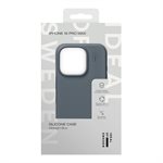 iDeal of Sweden Étui en silicone avec MagSafe pour iPhone 16 Pro Max, bleu nuit