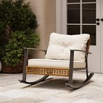 Lausaint 3 Piece Patio Outdoor Conversation Set 