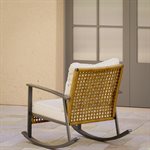 Lausaint 3 Piece Patio Outdoor Conversation Set 