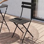 Lausaint Folding three-piece set Black