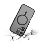 Libratel TUFF8 GlideGuard MagSafe Case iPhone 16, Black
