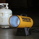 Chauffrette Master à air pulsé au propane 60 000 BTU, paramètres variables