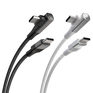 Scosche 6ft USB-C to USB-C Magnetic Cable Black