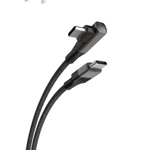 Scosche USB-C to USB-C Cable 4ft RAngle Black