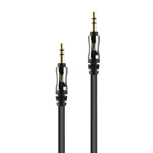 Scosche 3' 3.5mm Plug Cable for iPod MP3 Player - Black