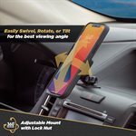 Support magnétique pour tableau de bord Scosche