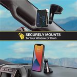 Scosche MagicMount Magnetic Phone Mount Black