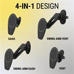 Scosche MagicMount Pro2 MS 4in1 Mount