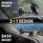 Support de fenêtre à bras pivotant Scosche MagicMount Select MS