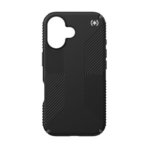 Speck Presidio2 Pro Grip Case with MagSafe for iPhone 16, Black