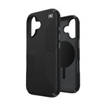 Speck Presidio2 Pro Grip Case with MagSafe for iPhone 16, Black