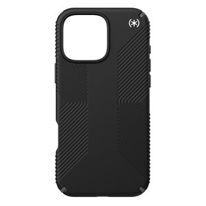 Speck Presidio2 Pro Grip Case with MagSafe for iPhone 16 Pro Max, Black