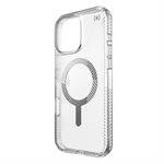 Étui Speck Perfect Clear Grip avec MagSafe pour iPhone 16 Pro Max, transparent