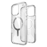 Étui Speck Perfect Clear Grip avec MagSafe pour iPhone 16 Pro Max, transparent
