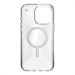 Étui Speck Perfect Clear Grip avec MagSafe pour iPhone 16 Pro Max, transparent
