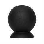 Speaqua - Barnacle Pro 2.0 Portable Waterproof Bluetooth Speaker with Built in Storage (2,000 songs) - Manta Ray Black