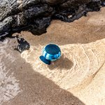 Speaqua - Barnacle Pro 2.0 Portable Waterproof Bluetooth Speaker with Built in Storage (2,000 songs) - Tidal Blue