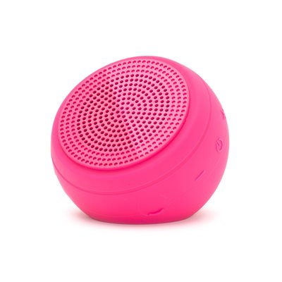 Speaqua - Barnacle Pro 2.0 Portable Waterproof Bluetooth Speaker with Built in Storage (2,000 songs) - Pitaya