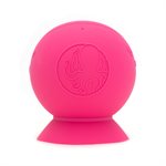 Speaqua - Barnacle Pro 2.0 Portable Waterproof Bluetooth Speaker with Built in Storage (2,000 songs) - Pitaya