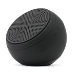 Speaqua - Barnacle Vibe 3.0 Portable Waterproof Bluetooth Speaker with Built in Storage (2,000 songs) - Manta Ray Black