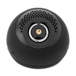 Speaqua - Barnacle Vibe 3.0 Portable Waterproof Bluetooth Speaker with Built in Storage (2,000 songs) - Manta Ray Black