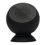 Speaqua - Barnacle Vibe 3.0 Portable Waterproof Bluetooth Speaker with Built in Storage (2,000 songs) - Manta Ray Black