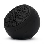 Speaqua - Barnacle Vibe 3.0 Portable Waterproof Bluetooth Speaker with Built in Storage (2,000 songs) - Manta Ray Black