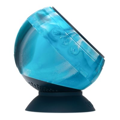 Speaqua - Haut-parleur Bluetooth portable étanche Barnacle Vibe 3.0 avec stockage intégré (2 000 chansons) - Bleu marée