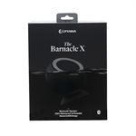Speaqua - Haut-parleur Bluetooth portable étanche Barnacle X avec stockage intégré (2 000 chansons) - Noir raie manta
