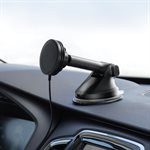 iOttie - Velox Qi2 Wireless Dashboard & Windshield Car Mount for Mobile Phones - Carbon Black