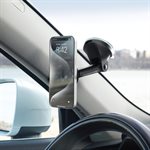 iOttie - Velox Qi2 Wireless Dashboard & Windshield Car Mount for Mobile Phones - Carbon Black