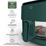 Friteuse à air Willow 5 pintes - Écran tactile numérique, 1500 W - Verte
